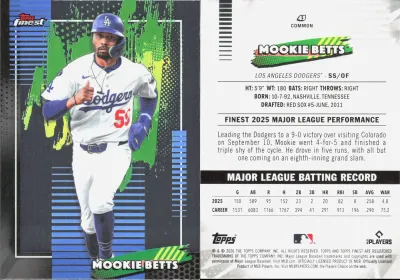 Mookie Betts card