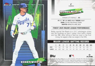Bobby Witt Jr. card