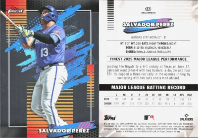 Salvador Perez card
