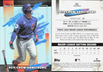 Pete Crow-Armstrong 2026 Topps Finest