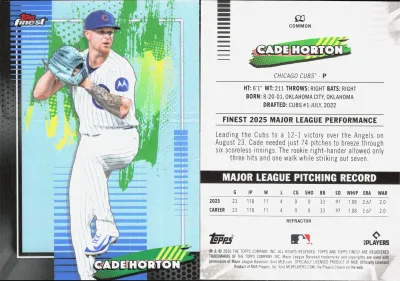 Cade Horton card