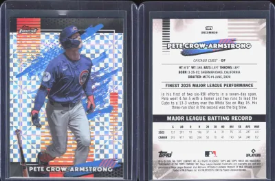 Pete Crow-Armstrong 2026 Topps Finest