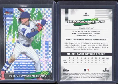 Pete Crow-Armstrong 2026 Topps Finest