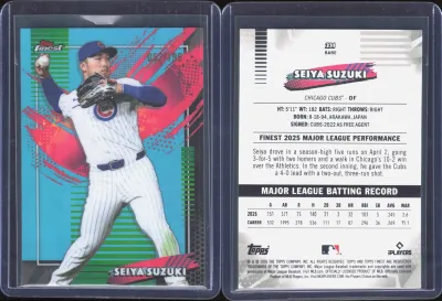 Seiya Suzuki card