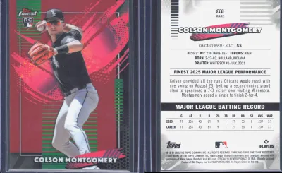 Colson Montgomery — 2026 Topps Finest Red