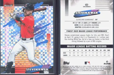 Steven Kwan 2026 Topps Finest