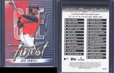 José Ramírez card