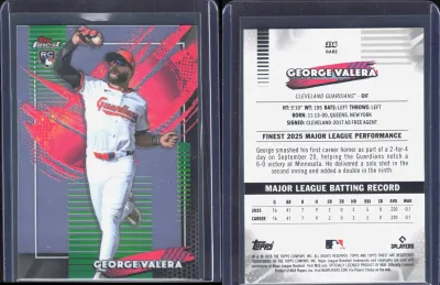 George Valera — 2026 Topps Finest Base Rare