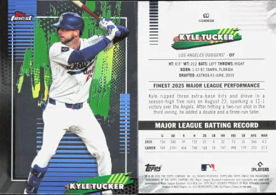 Kyle Tucker card