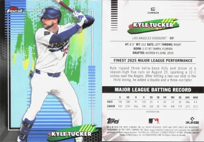 Kyle Tucker — 2026 Topps Finest Refractor