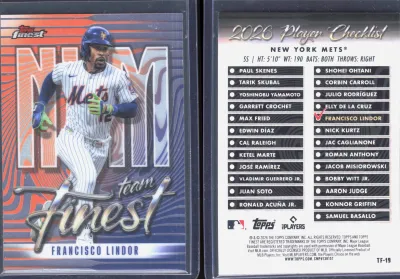 Francisco Lindor card