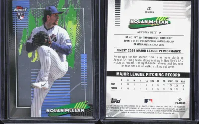 Nolan McLean — 2026 Topps Finest Base Common