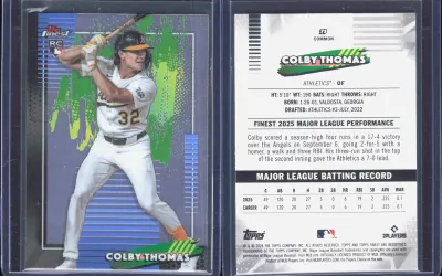 Colby Thomas 2026 Topps Finest