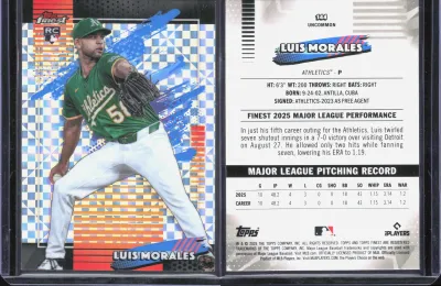 Luis Morales — 2026 Topps Finest X-Fractor