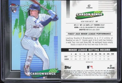 Carson Benge card