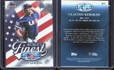 Clayton Kershaw — 2026 Topps Finest