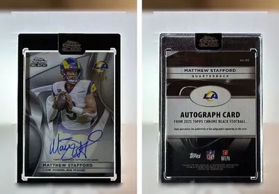 Matthew Stafford card
