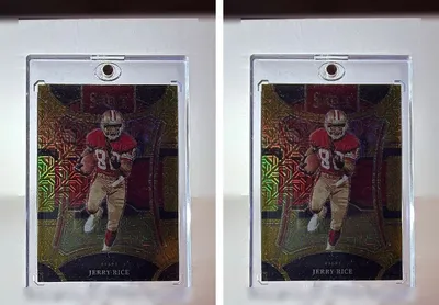 Jerry Rice — 2023 Panini Select Disco Gold Prizms
