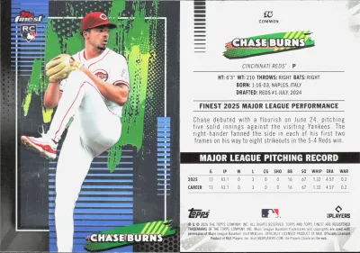Chase Burns card