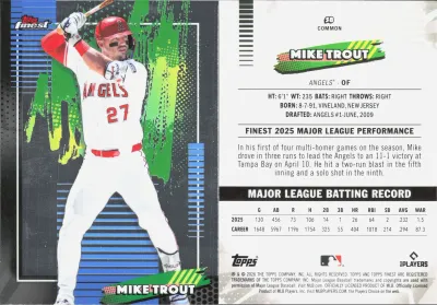 Mike Trout card