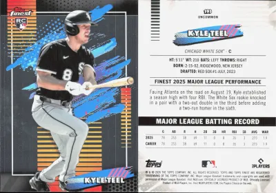 Kyle Teel 2026 Topps Finest