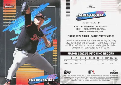 Tarik Skubal 2026 Topps Finest
