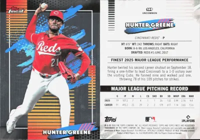 Hunter Greene card