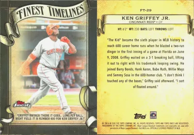 Ken Griffey Jr. card