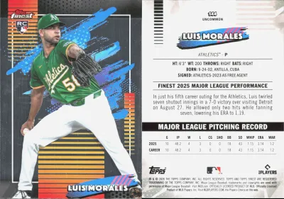 Luis Morales — 2026 Topps Finest Base Uncommon