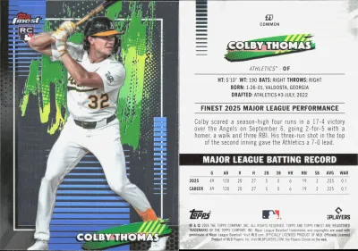 Colby Thomas card