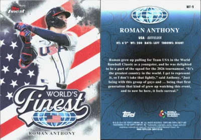 Roman Anthony 2026 Topps Finest