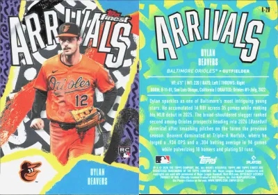 Dylan Beavers 2026 Topps Finest