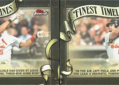 Albert Pujols 2026 Topps Finest