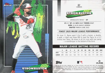 Byron Buxton card