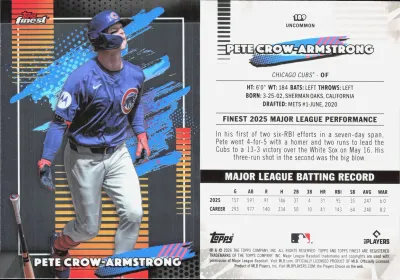 Pete Crow-Armstrong 2026 Topps Finest