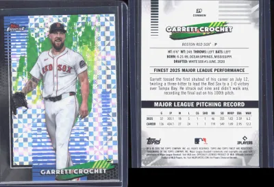 Garrett Crochet — 2026 Topps Finest X-Fractor