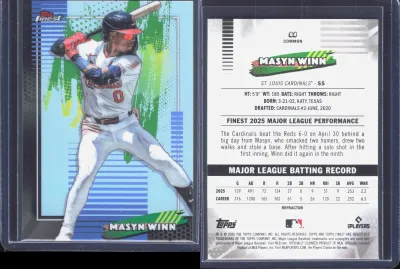 Masyn Winn — 2026 Topps Finest Refractor