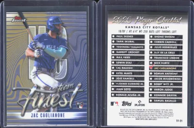 Jac Caglianone 2026 Topps Finest