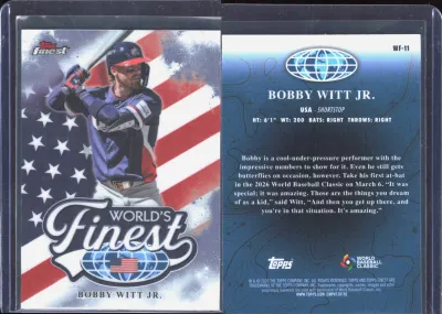 Bobby Witt Jr. 2026 Topps Finest