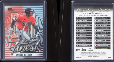 Samuel Basallo 2026 Topps Finest