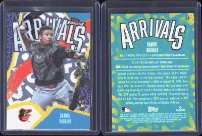Samuel Basallo 2026 Topps Finest