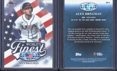 Alex Bregman 2026 Topps Finest
