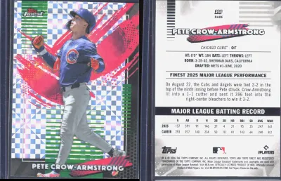 Pete Crow-Armstrong 2026 Topps Finest