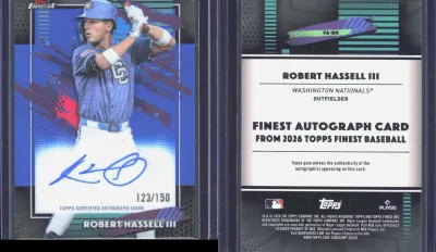 Robert Hassell III — 2026 Topps Finest Blue