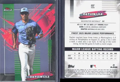 Daylen Lile card