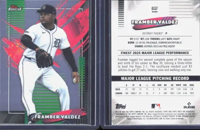 Framber Valdez — 2026 Topps Finest Base Rare