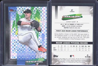 Tarik Skubal 2026 Topps Finest