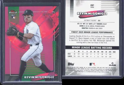 Kevin McGonigle — 2026 Topps Finest Pink