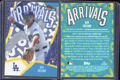 Alex Freeland 2026 Topps Finest