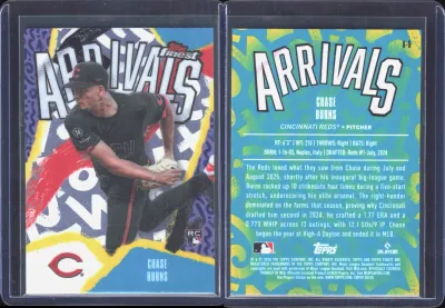 Chase Burns 2026 Topps Finest